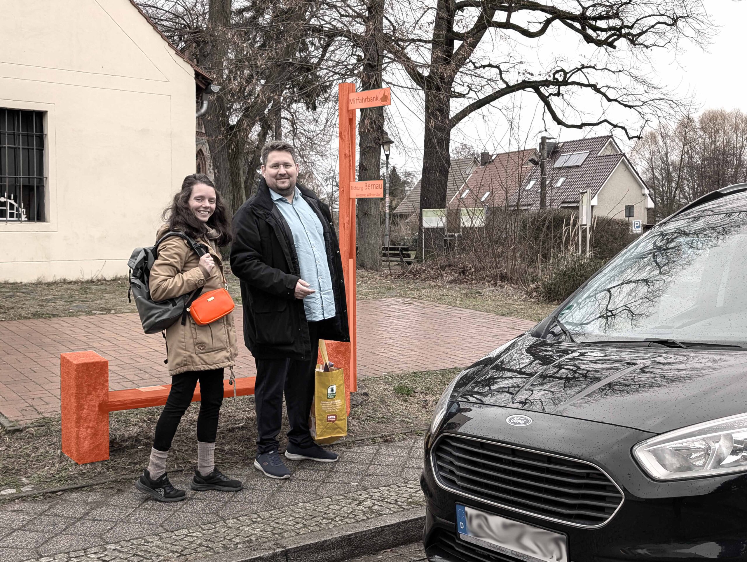 Mehr Mobilität: Mitfahrbänke für Bernau